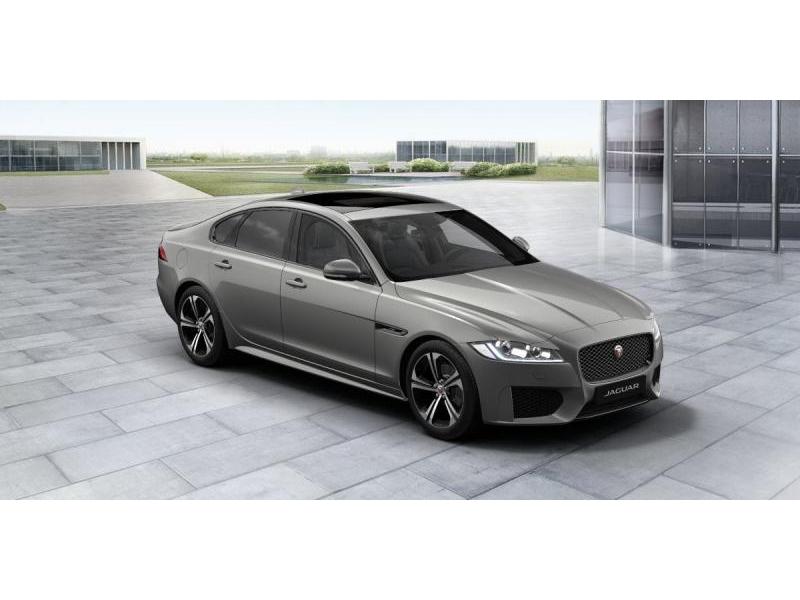 Jaguar XF Chequered flag